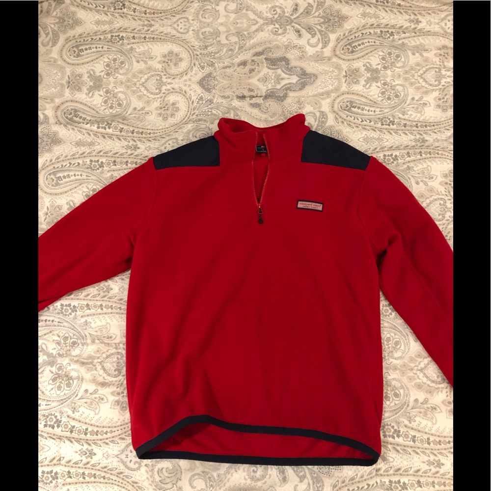 Vineyard Vines quarter zip sweater